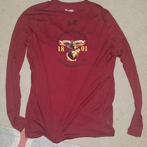 Mens UA USMC MBW Heat Gear Shirt